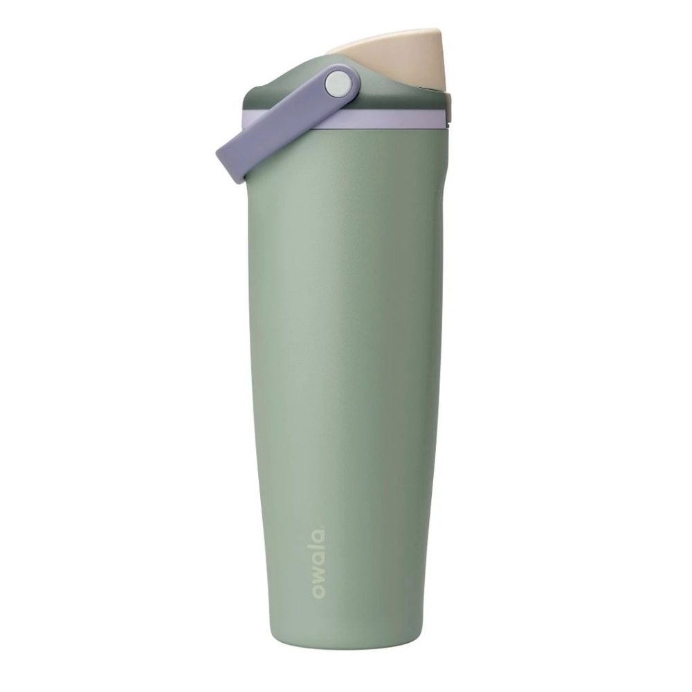 Owala 40oz Stainless Steel FreeSip Sway Tumbler - Misty Meadow (Small Dent)